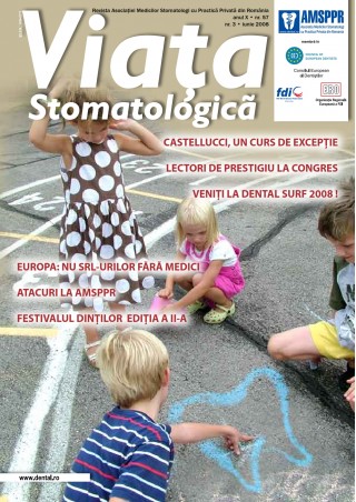 Revista Viata Stomatologica nr.3 Iunie 2008